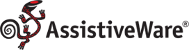 AssistiveWare logo. 